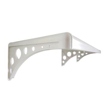 Imagem de Prateleira Pvc C/ Suporte Branca 60x30cm Astra Pm3s/60br