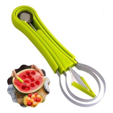 Imagem de Kit Cortador De Frutas  Esculpir Melancia/melão/tomates - oem, Verde