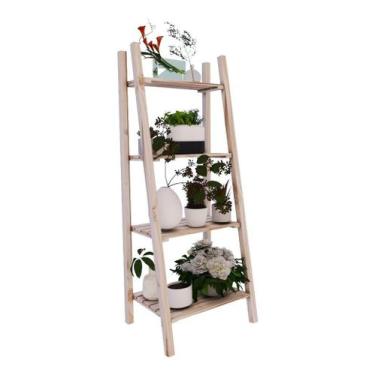 Imagem de Arara Armário Vertical De Parede Multifuncional Madeira Decoração - Te