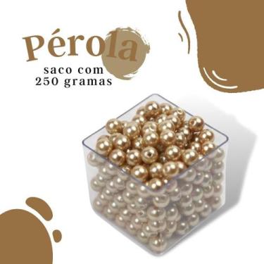 Imagem de Pérola Caramelo 10Mm Pacote Com 250 Gramas - Nybc