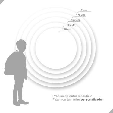 Imagem de Trio de Capas Cilíndricas + Painel Redondo Sublimado c/ Elástico Ovelh