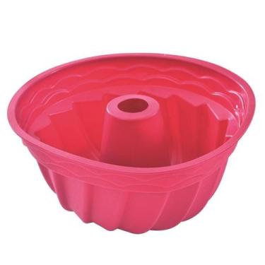Imagem de Forma Bolo Redonda com Furo Silicone 23x11Cm - Wincy Casa