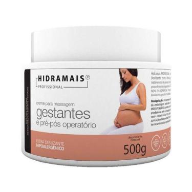 Imagem de Creme de Massagem Hidramais Profissional - Hipoalergênico Gestantes e 