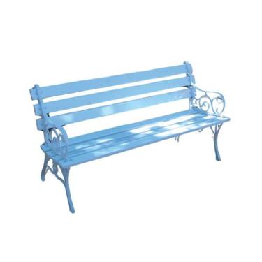 Imagem de Banco para Jardim Francês em Madeira Pés de Alumínio Fundido - Nossa K