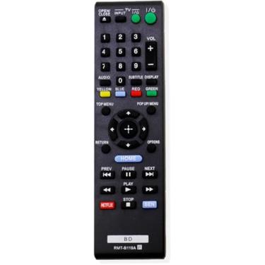 Imagem de RMT-B119A Ajuste remoto substituído para Sony Blu-Ray Disc DVD Player BDPBX110 BDP-S5100 BDP-S3100 BDP-S590 BDP-S390 BDP-S1100 BDP-BX110 BDP-BX39 BDP-BX510 BDP-BX59 BDP-BX. 59 BDP-S390