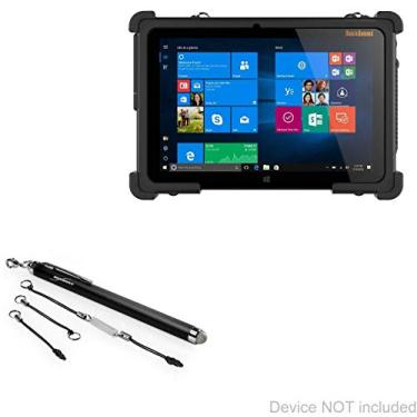 Imagem de BoxWave Caneta Stylus compatível com MobileDemand xTablet Flex 10A - Caneta Stylus capacitiva EverTouch, ponta de fibra capacitiva para MobileDemand xTablet Flex 10A - Preto
