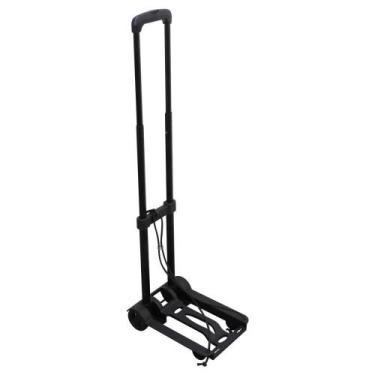 Imagem de Carrinho Plataforma Duas Rodas Dobrável Para Carga Até 40kg - Globalmi