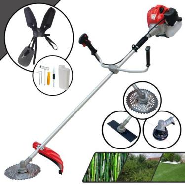 Imagem de Máquina de Cortar Grama Anmax CG520-P TB À Gasolina 2T 52cc 2,2HP Alta