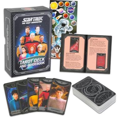 Imagem de Paramount Star Trek Tarot Card Gift Set - Bundle with Star Trek: The Next Generation Tarot Deck and Guidebook Plus More | Star Trek Gifts for Women, Men