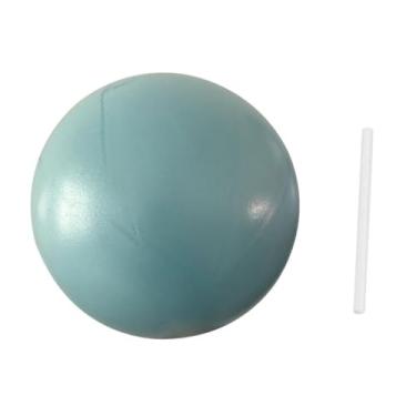 Imagem de Pegciuho Pequena Bola de Pilates, Bola de Núcleo, Reforçada, Espessada, 9 Polegadas, Bola de Exercício, Bola de Ioga para Ginástica, Estabilidade, Academia em, Azul