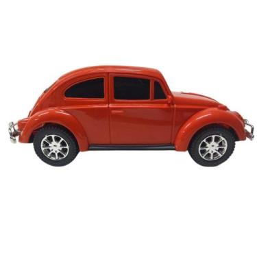 Imagem de Fusca Carrinho Sedan Brinquedo Presente Menino Menina Coleção Clássico
