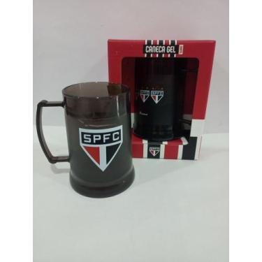 Imagem de Caneca gel time de futebol - São Paulo. - Brasfoot - Brasfoot