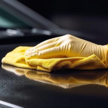 Imagem de Kit 10 Flanela Microfibra Seca Vidro Magica Lustro - Pano a Pano