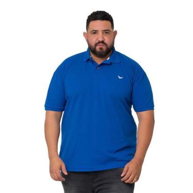 Imagem de Camisa Polo Plus Size da Marca Ridens Conforto que Dura Confira, G5, A