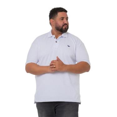 Imagem de Camisa Polo Plus Size da Marca Ridens Conforto que Dura Confira, G5, B