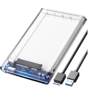 Imagem de HD Externo Portátil USB 3.0 Case Transparente Oferta  - FY-448, 500 GB