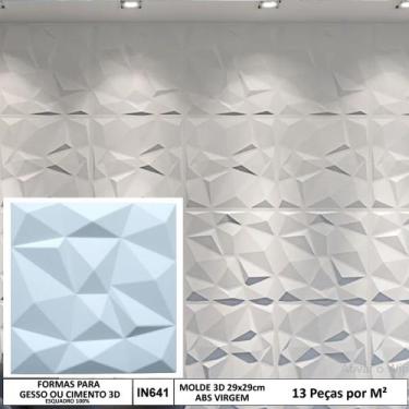 Imagem de Forma 3d gesso Mini Ligu 29x29cm ABS Molde para gesso 3d IN641 - INNOV