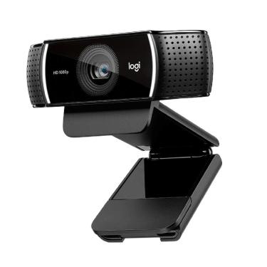 Imagem de Webcam Logitech HD C922 Pro 1080p para streaming com tripé