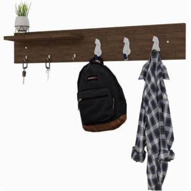 Imagem de Porta Chaves Organizador De Bolsas Com Prateleira M.M.G.C SF - ShopFor