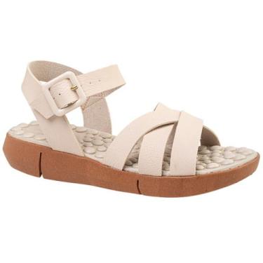 Imagem de Sandalia Feminina Ortopédica Massageadora Confortavel Macia e Leve Via