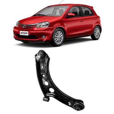 Imagem de Bandeja Balança Toyota Etios 2012/2020 Lado Direito e Pivô - G&H