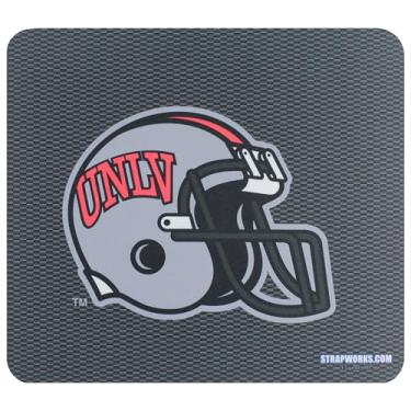Imagem de University of Nevada, Las Vegas UNLV Mouse Pad, Rebels Collegiate Team Gear, capacete em fibra de carbono