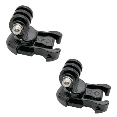 Imagem de KASINshooting Suporte giratório vertical com fivela giratória de 360 graus para câmeras de ação Go Pro Hero 13 12 11 10 9 8 7 e Insta360 One DJI Xiaomi Yi