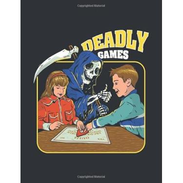 Imagem de Deadly Games: Lined Large (8.5 x 11 inches) 100 Pages Journal Notebook For Table Game Lovers