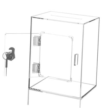 Imagem de simhoa Recipiente de Armazenamento para Economizar Dinheiro, Cofrinho Transparente