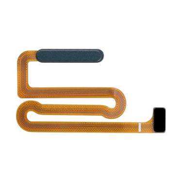 Imagem de BESJMYT Para Samsung Galaxy A04s Botão Liga/Desliga e Sensor de Impressão Digital Cabo Flexível Substituição Cabo Flexível Liga/Desliga Botão de Controle Conector Peças de Reparo SM-A047F (Verde)