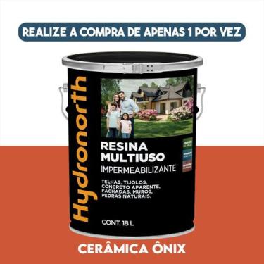 Imagem de Resina Acrilica Brilhante Multiuso Solv. Hydronorth 18l