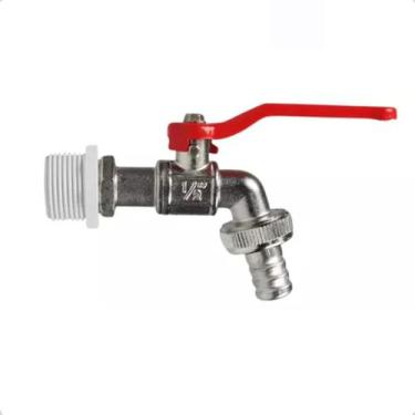 Imagem de Torneira Esfera Jardim Bico Tanque Metal Lavanderia Máquina - MQC impo