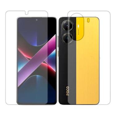Imagem de Película Gel Hidrogel Frente E Verso Compatível Para Xiaomi Poco X7 Pr