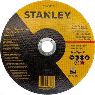 Imagem de Disco Aco Inox Stanley 7''X1/16''X7/8'' - Fino 1,6Mm