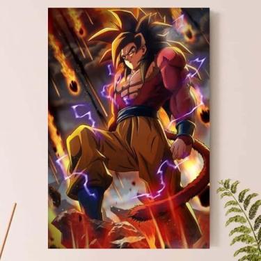 Imagem de Placa Quadro Decorativo - Dra.gon Ball - Go.ku (Goku_07)