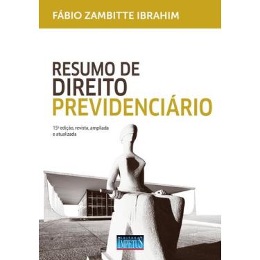 Imagem de Livro - Resumo de Direito Previdenciário