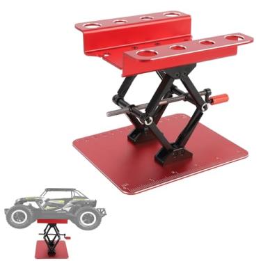 Imagem de RC Stand Work Stand, Reparação de Trabalho de 360 ​​graus de Rotação/inferior Com Parafusos, 60 a 140 Mm Ajustável, RC Suporte de Elevação da Plataforma de Elevação para 1/8 1/10