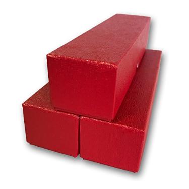 Imagem de 3 Red single row storage boxs for 2x2 coin holders by Generic