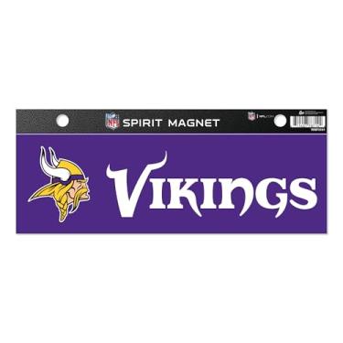 Imagem de Rico Industries NFL Football Minnesota Vikings 4 x 10 ímã espírito de equipe - carro, decoração de casa - geladeira, escritório, cozinha