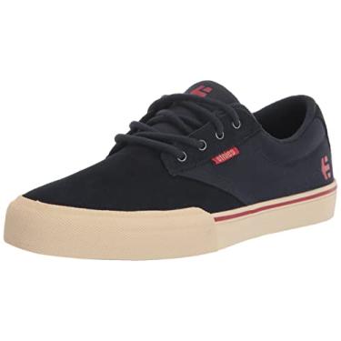 Imagem de Etnies Tênis de skate masculino Jameson Vulc, Azul-marinho/vermelho, 39