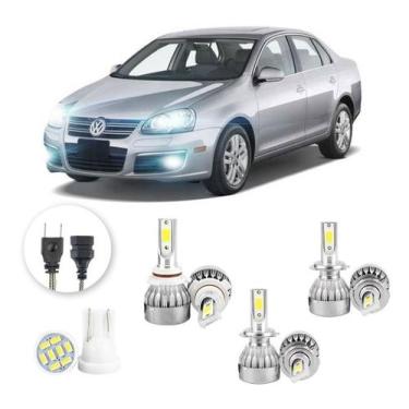 Imagem de Lampadas Led Volkswagen Jetta 2007 A 2010 Hb4 H7 H7 20000lm - V10, Bra