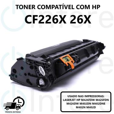 Imagem de Toner Compatível 26x Cf226x para Hp M426FDW M426DW M402DN M402N