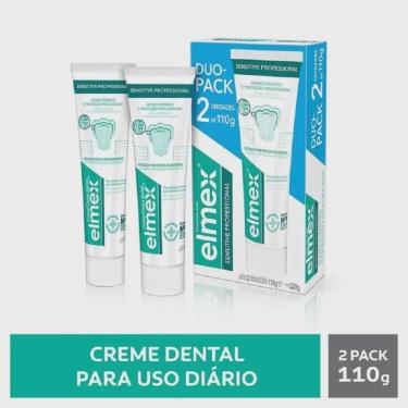 Imagem de Creme Dental Elmex Sensitive Profissional Duo Pack Com 2 Unidades de 110g Cada