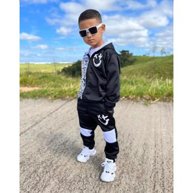 Imagem de Conjunto Agasalho Moletom Conjunto Abrigo Inverno De Menino - Ikaros K
