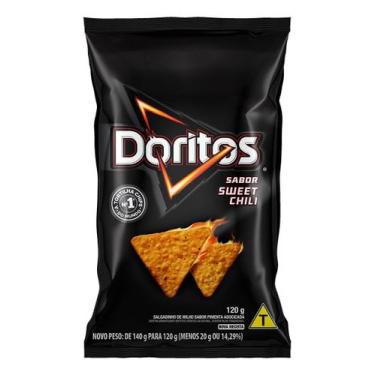 Imagem de Kit c/ 4 Salgadinho de Milho Sweet Chili Sabor Pimenta - Doritos