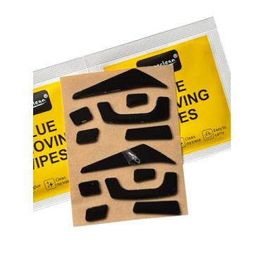 Imagem de Mars Fox Patins de rato para Cyborg Mad catz R.A.T.4/6 / 8 / POR S + / & R.A.T.3/5 / 7/9 Saitek (2 conjuntos) - Espessura de 0,7 mm (para RAT4/6/8/POR S + Saitek)