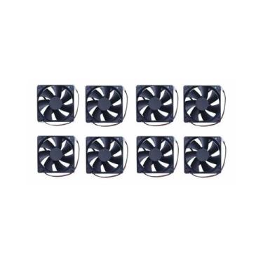Imagem de 8 Pcs Ventilador Ventoinha 92x92x25 Mm Fan Cooler 12v 0,25a - OMEGA