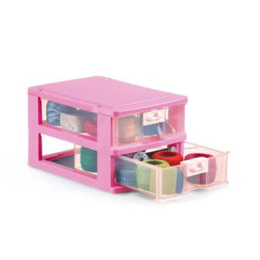 Imagem de Gaveteiro com 2 Gavetas Plasnorthon Sortido