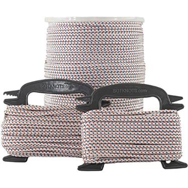 Imagem de SGT KNOTS Cabo De Partida Poliéster Resistente Com Trança Diamante, 16 Fios | Tração Tático Nível Industrial - Craftsman, Para Motor Pequeno Cortadores Grama, Sopradores Folhas E Muito Mais