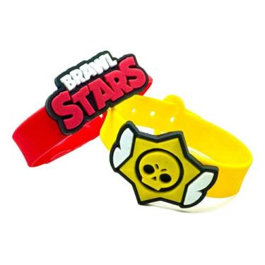 Imagem de Lembrancinha Brawl Star 10un Pulseira Tema Festa Aniversário - Genéric